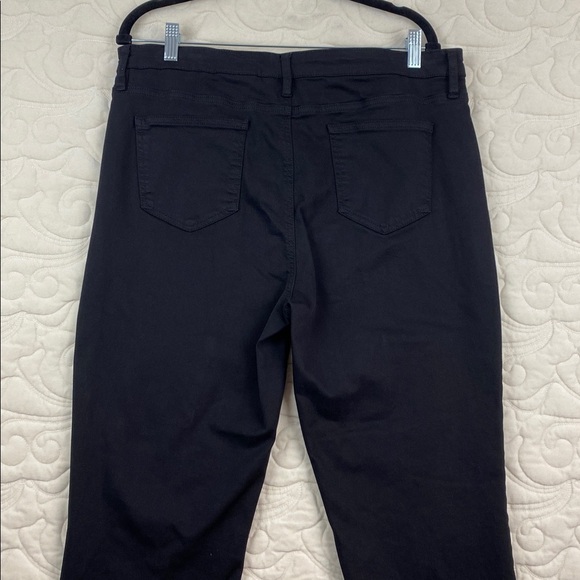 Buffalo David Bitton Hanna Jeans Black High Rise Stretch Skinny Size 14 - Picture 3 of 11